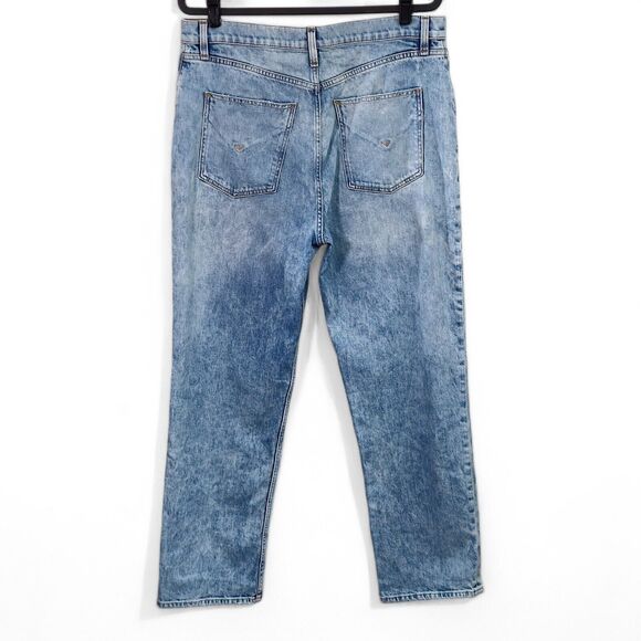 Hudson Women’s Jeans Clean Girl Denim Light Vintage Wash High Rise Wide Leg 33 - Picture 3 of 14